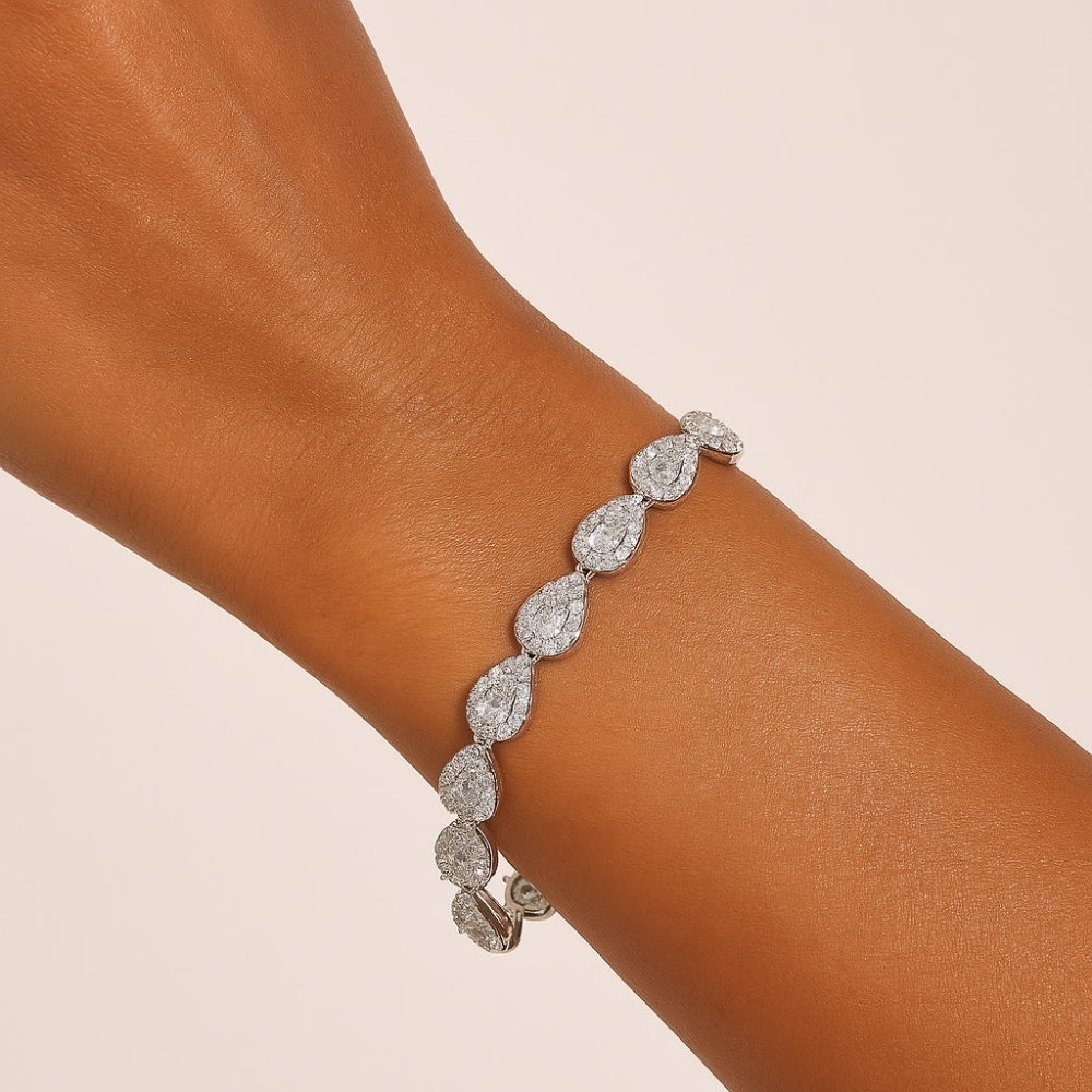 Bracelet Éclat Argenté