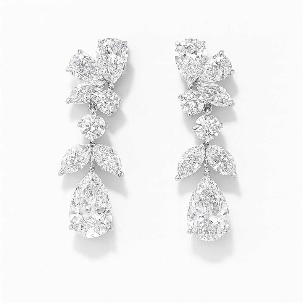 Boucles d’oreilles Reine de Cristal