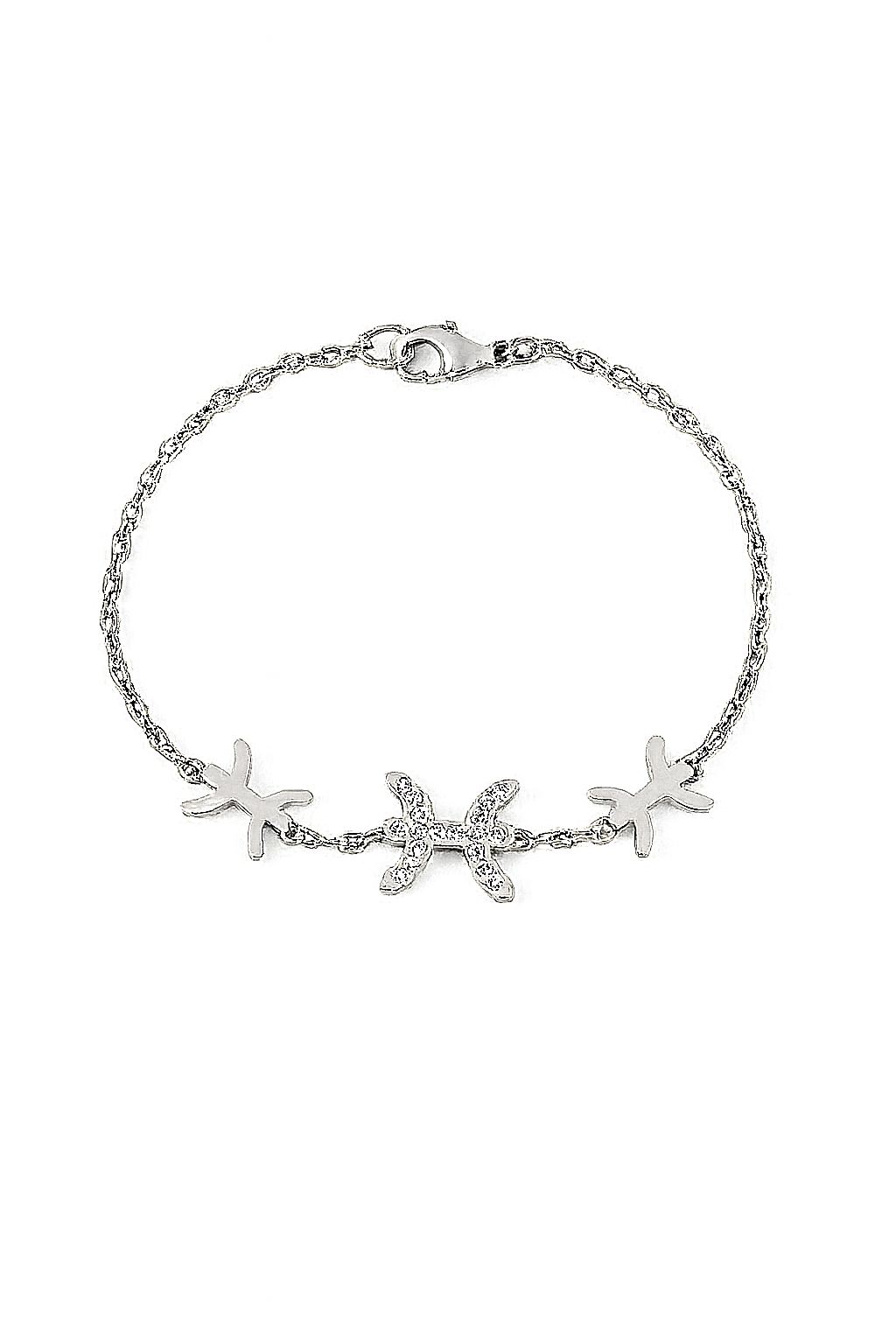 Bracelet Signe Poissons – Or & Argenté