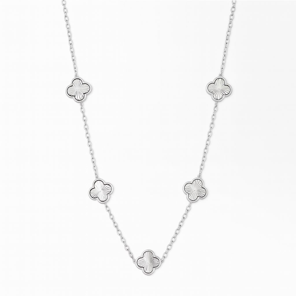 Collier Fleur d’Argent