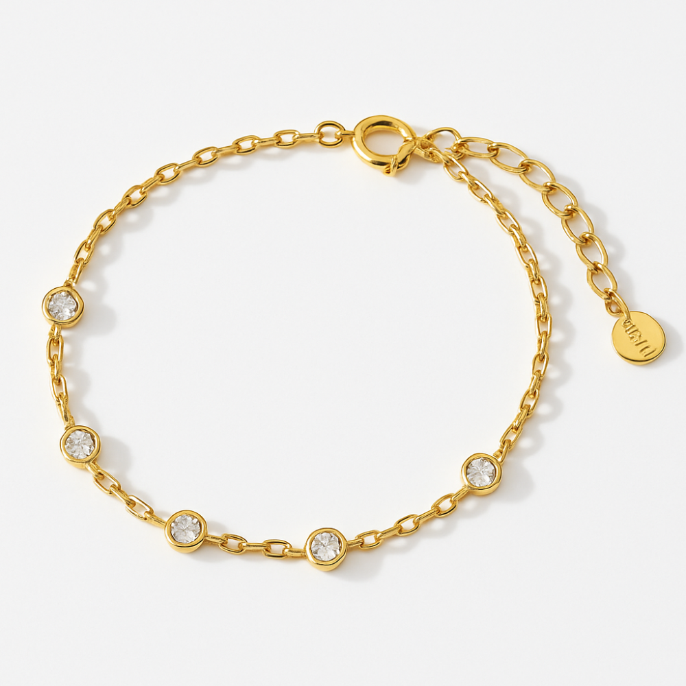 Bracelet Chaîne Doré