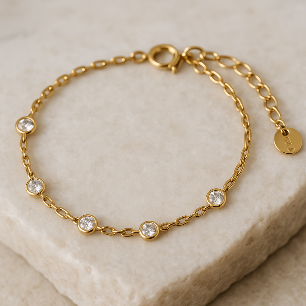 Bracelet Chaîne Doré