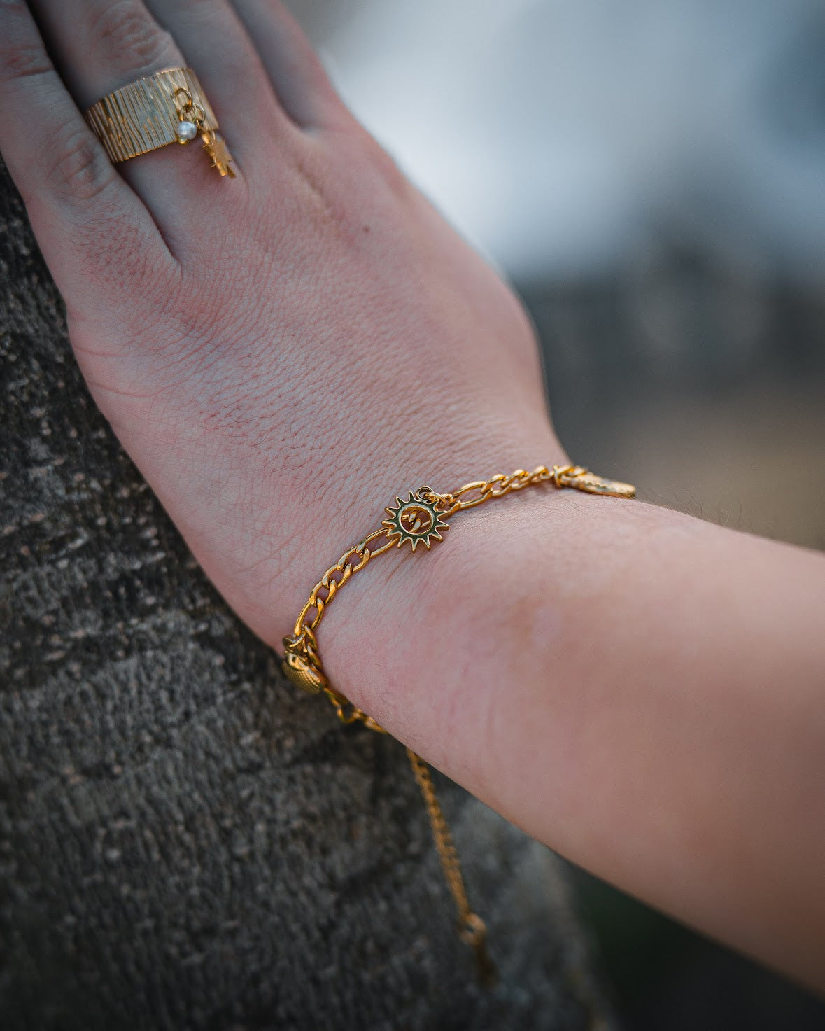 Bracelet Pendentifs Soleil
