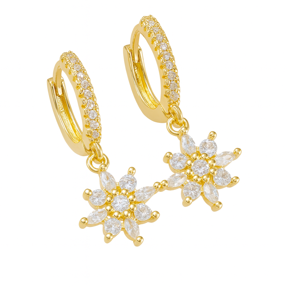 Boucles Fleur Dorée